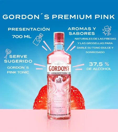 Gordons Pink Premium Gin x 700ml