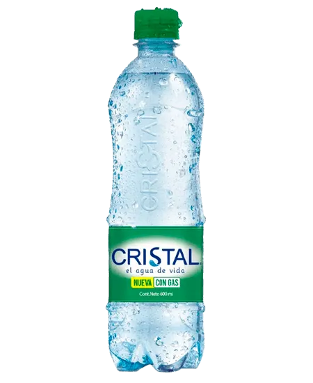 Agua Cristal con Gas x 600ml