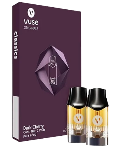 Capsula Vuse Epod Dark Cherry x 2 Intensidad 1.6%