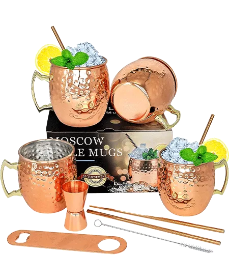 Vasos en Cobre Moscow Mule