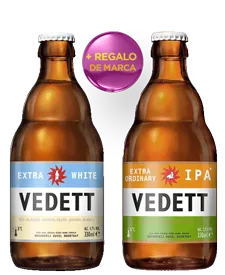 Cerveza Vedett Extra White x 300ml