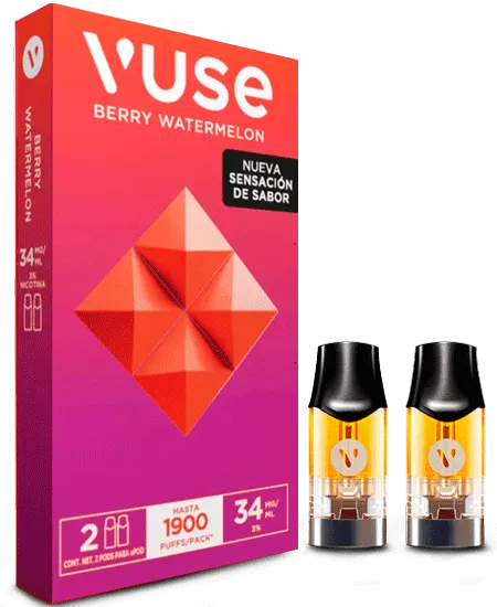 Capsula Vuse Epod Berry Watermelon Ice x 2 Intensidad 3%